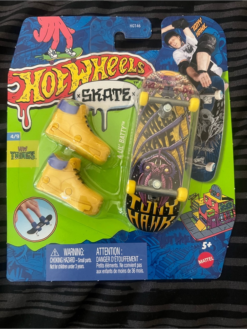 Hot Wheels Tony Hawk Skate Fingerboard Set